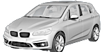 BMW F45 P03B4 Fault Code